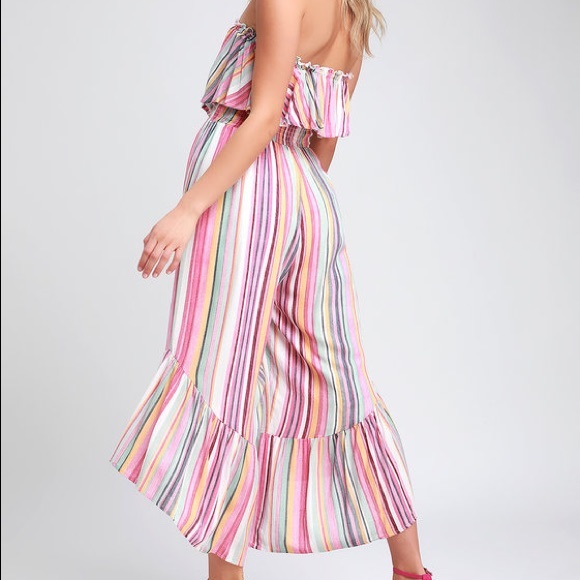 STRIPED JUMPSUIT - Picture 3 of 5